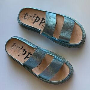 Trippen Lehmann two strap slides